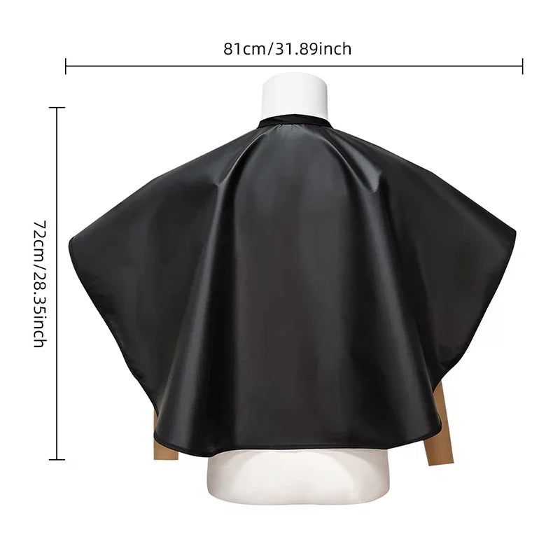 Waterproof Barber Cape for Hair Coloring & Haircuts | Salon Hairdressing Cape QXL