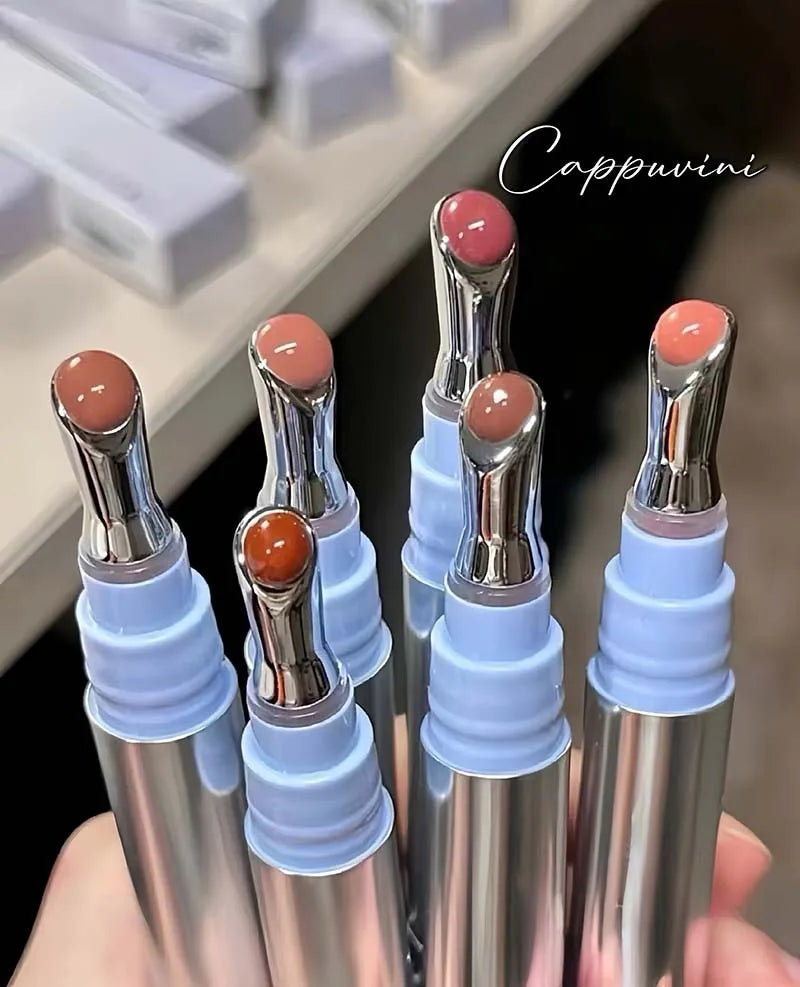 Cappuvini Mirror Jelly Lip Gloss | Glass Lip Tint & Essence Oil Jelly Lip Gloss QXL