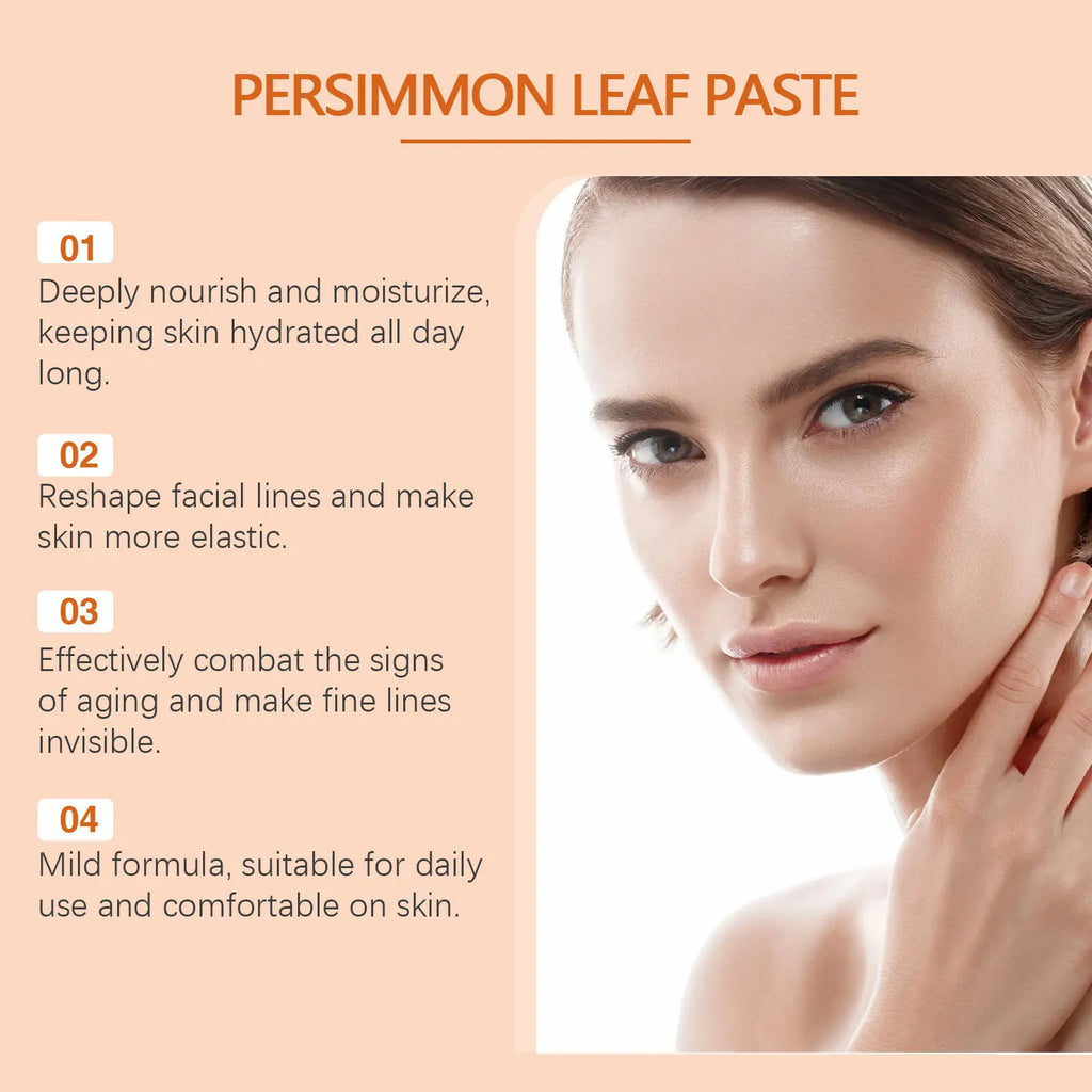 OUHOE Persimmon Leaf Face Cream | Brightening Anti-Aging 50g Anti-Aging Face Cream QXL