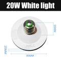 E27 LED Bulb 20W 220V UFO Super Bright White Indoor Light LED Light Bulb QXL White