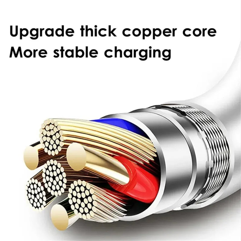 10A 120W USB-A to USB-C Fast Charging Cable | 0.25–2m USB-C Charging Cable QXL
