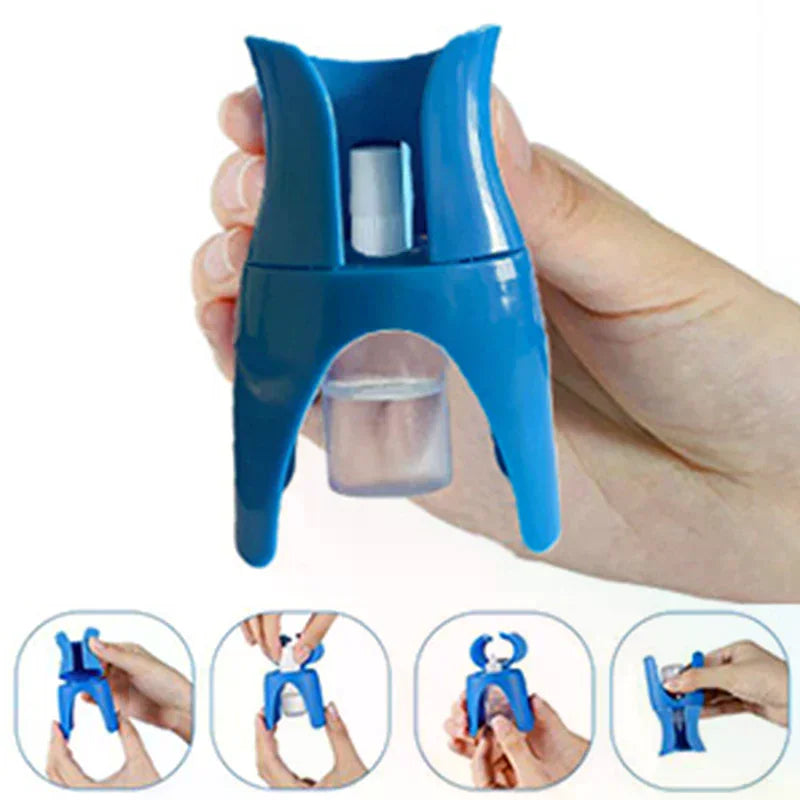 Eye Drop Applicator & Bottle Holder | Precise Drop Guide Aid Eye Drop Applicator QXL