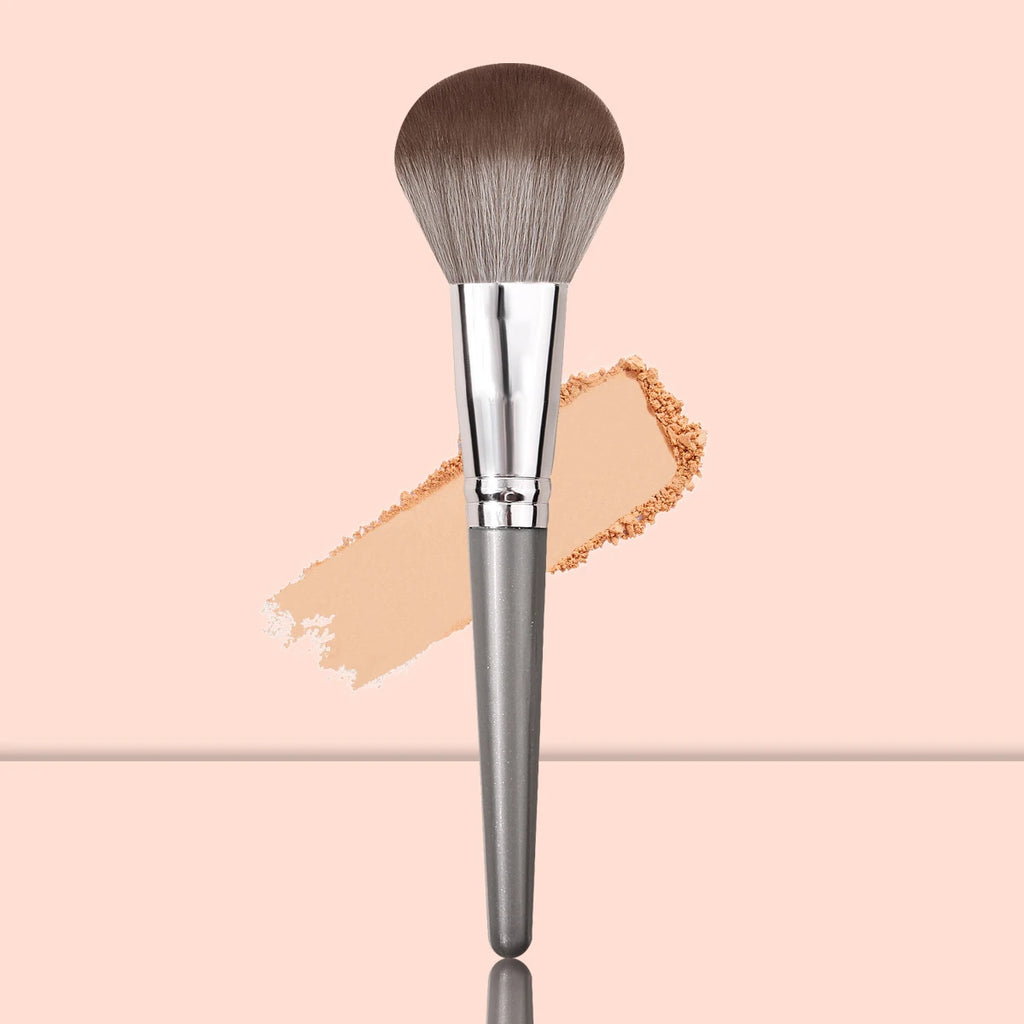 Fluffy Large Powder & Blush Brush – Multi-Use Makeup Tool Makeup Brush QXL GRAY