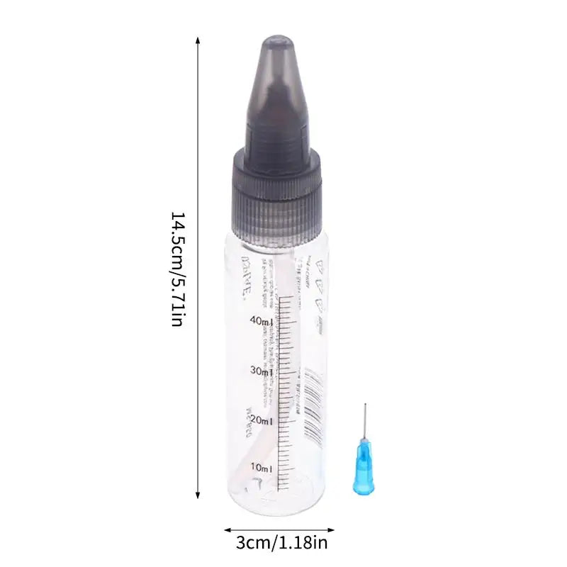 3-Pack Airbrush Paint Mixing Bottles | Wash-Free Spray Set Airbrush Paint Bottles QXL