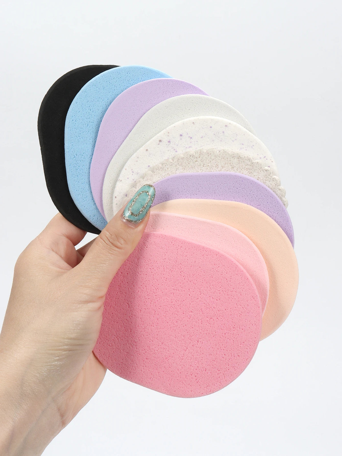 Ultra-Thin Facial Cleansing Puffs for Makeup Removal – 5/10/20 Pcs Facial Cleansing Puff QXL