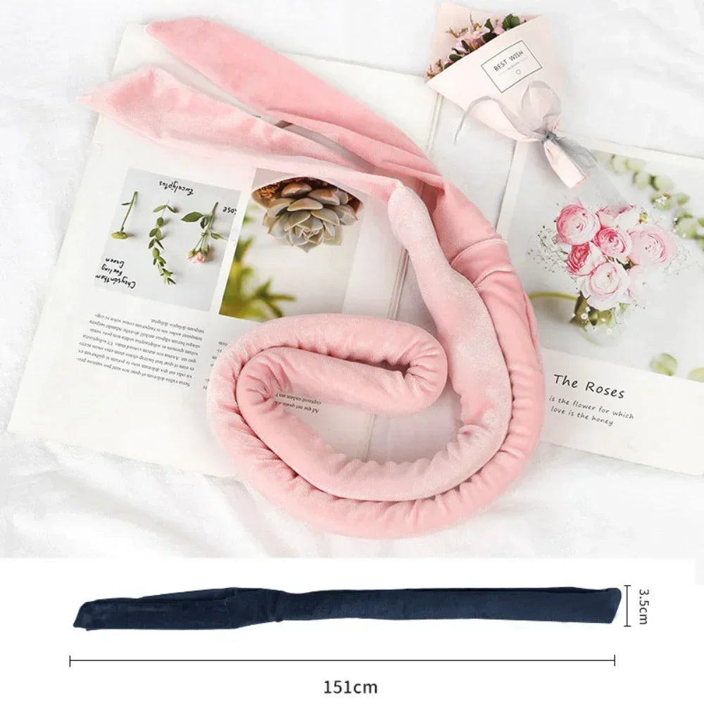 Heatless Curling Rod Headband | Overnight Hair Curler Heatless Hair Curler QXL