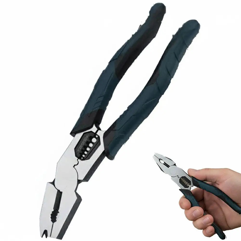 9-in-1 Multi-Function Cutting Pliers | Wire Stripper & Crimper Multi-Function Pliers QXL