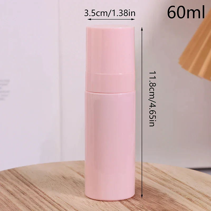 Pink Refillable Mist Spray Bottle 60ml 80ml 100ml Travel Atomiser Refillable Spray Bottle QXL
