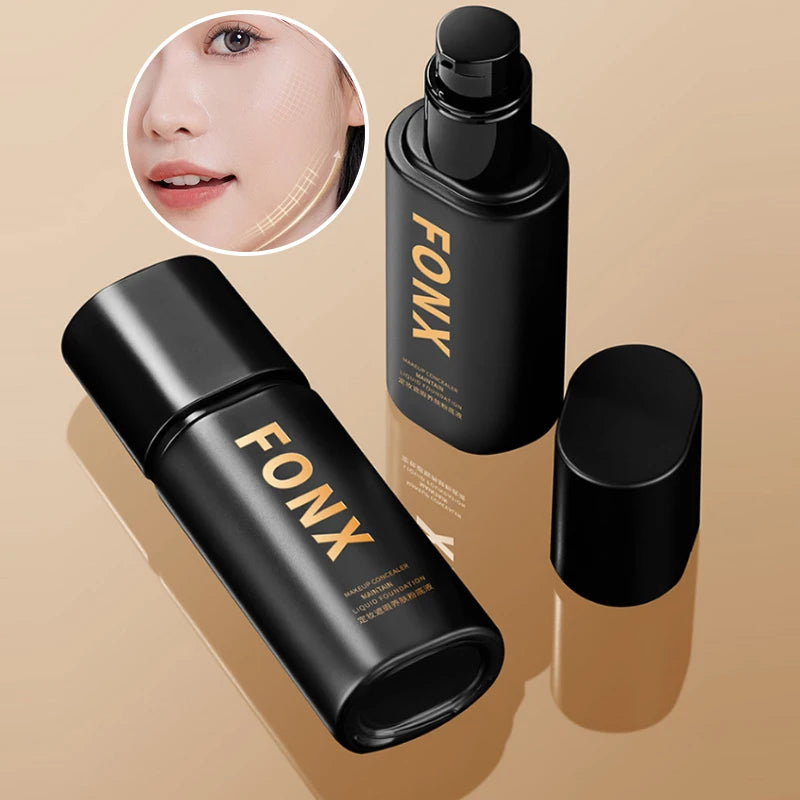 FONX Setting Concealer Foundation – Long-Lasting Full Coverage Concealer Foundation QXL