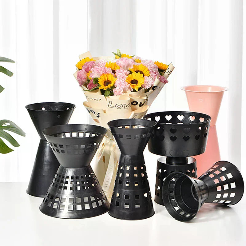 Plastic Bouquet Holder Base | Floral Arrangement Fixing Tool Bouquet Holder Base QXL