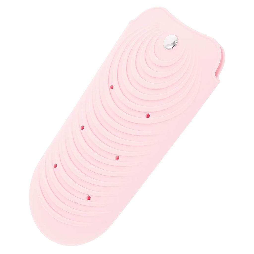 Silicone Heat-Resistant Pouch for Flat Iron & Curling Iron Hair Tool Storage Pouch QXL