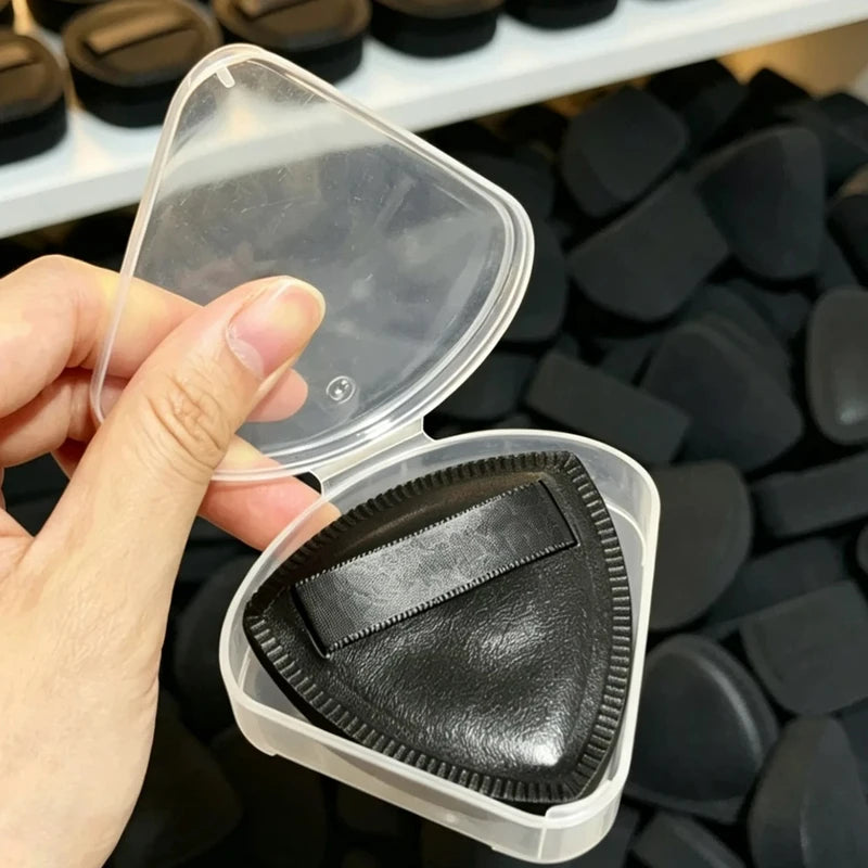 Black Sponge Powder Puff with Box | Wet & Dry Makeup Tool Makeup Sponge Puff QXL
