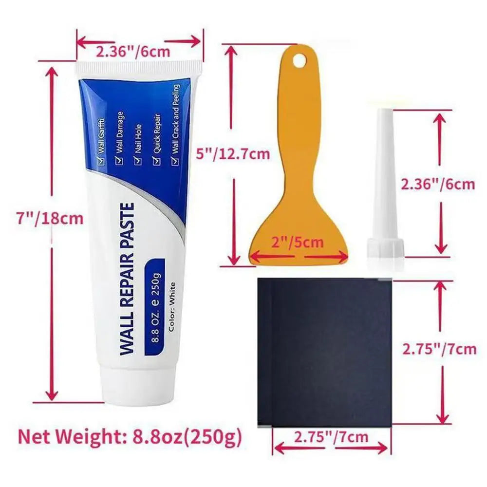Drywall Repair Kit – Wall Hole Putty Paste Filler & Scraper Wall Repair Kit QXL 1 set