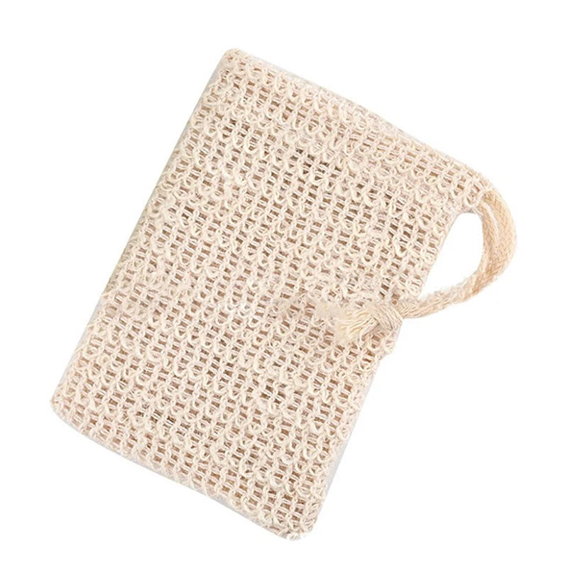 Natural Sisal Soap Bag – Exfoliating Soap Saver Pouch Soap Saver Bag QXL