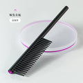 Wide-Tooth Detangling Comb for Curly & All Hair Types Wide-Tooth Hair Comb QXL Round head black