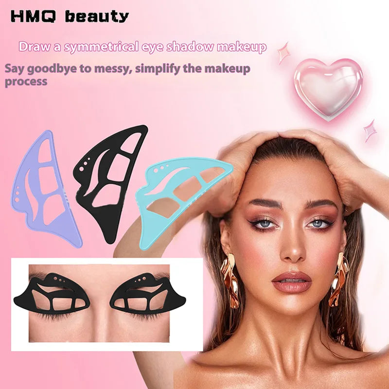 Silicone Eye Makeup Stencils | Eyeshadow & Eyeliner Template Eye Makeup Stencil QXL