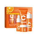 SADOER 5x Vitamin C 4-Piece Travel Skincare Set Vitamin C Skincare Set QXL 4pcs box