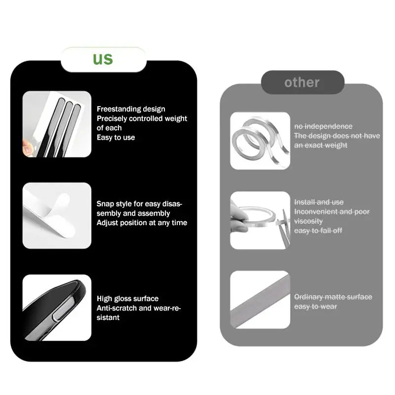 Pickleball Paddle Weight Tape 4-Pack | PVC, Universal Fit Paddle Weight Tape QXL