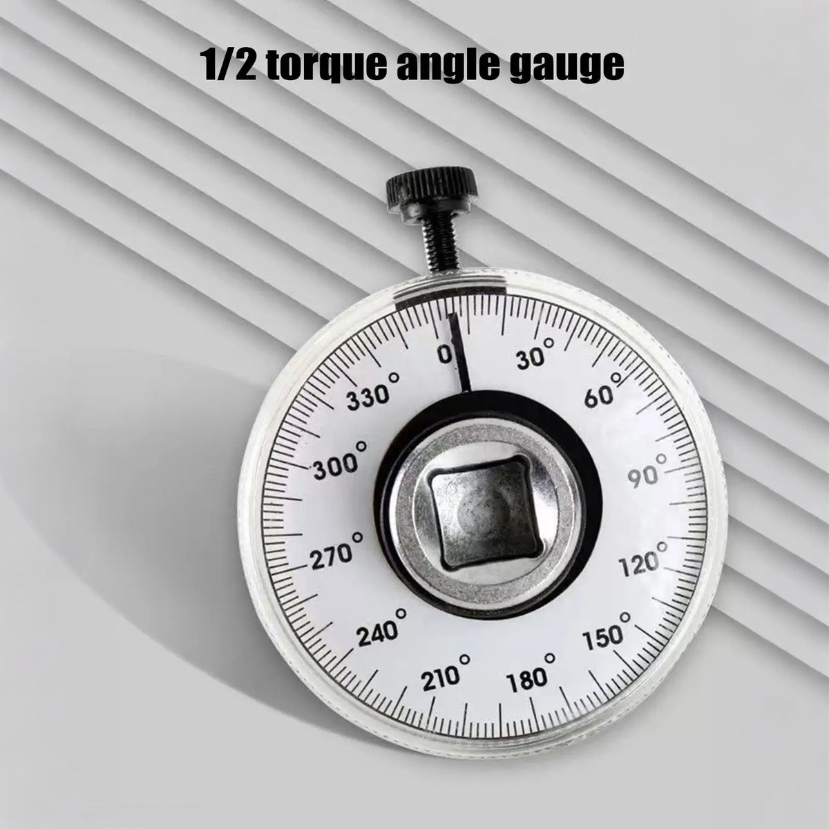 Torque Angle Gauge | CrV Dial Wrench Meter 0–330 Nm Torque Angle Gauge QXL