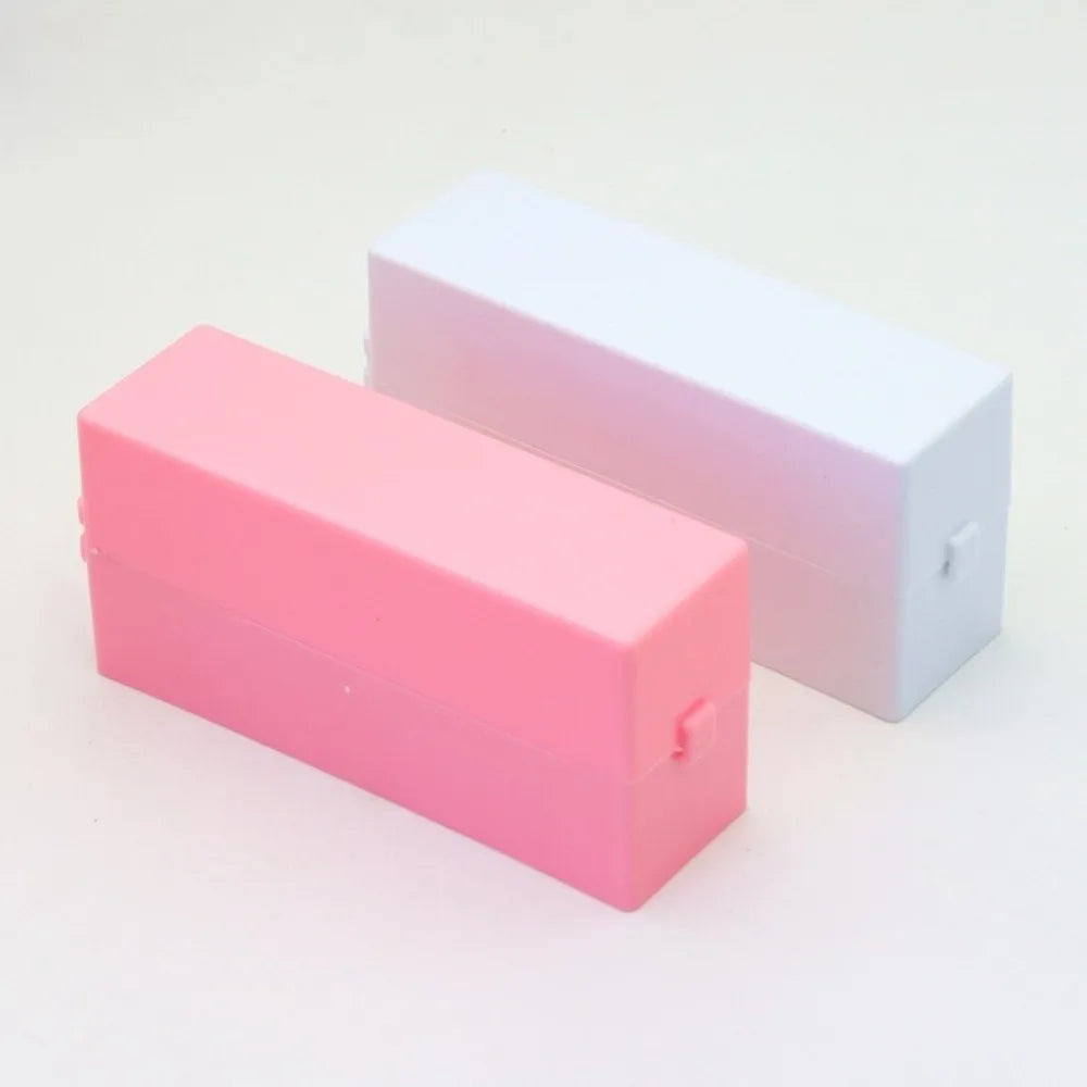 30-Slot Dustproof Nail Drill Bit Holder Case | Manicure Nail Drill Bit Holder QXL