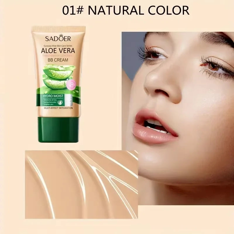 Aloe Vera BB Cream – Full Coverage Foundation & Concealer BB Cream Foundation QXL
