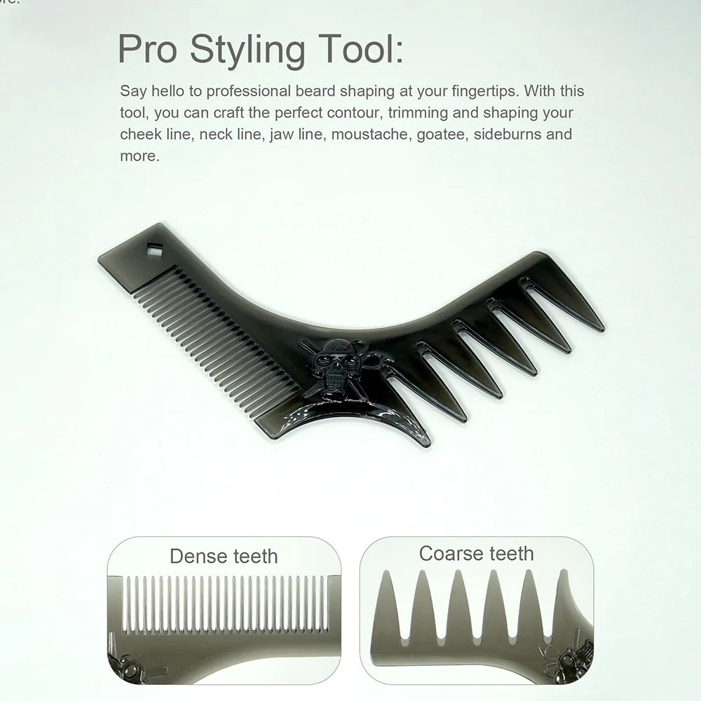 Wave Hair Brush, Carbon Fiber Pick Comb & Sponge Set Hair Styling Combo Set QXL