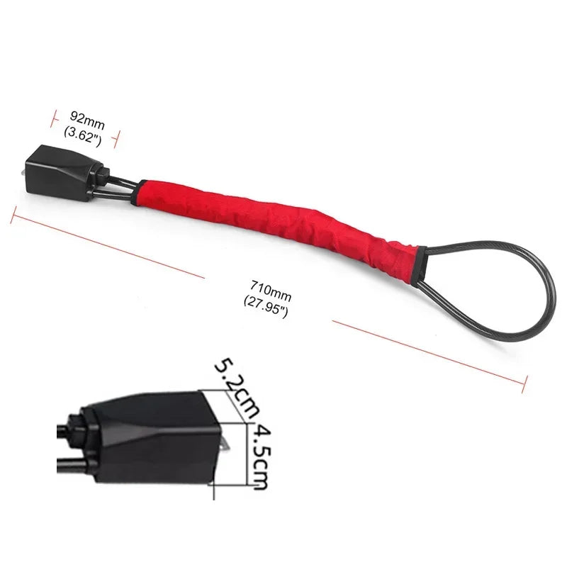 Steering Wheel & Seat Belt Lock | Anti-Theft 3 Keys Car SUV Steering Wheel Lock QXL