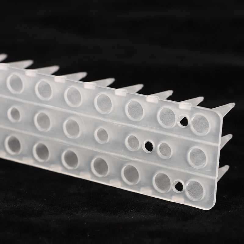 Transparent Plastic Bird & Cat Repellent Spikes for Fences Bird Repellent Spikes QXL