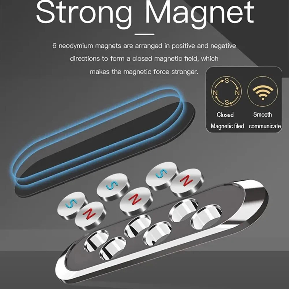 Magnetic Car Phone Holder | Universal Strong Magnet Mount Car Phone Mount QXL