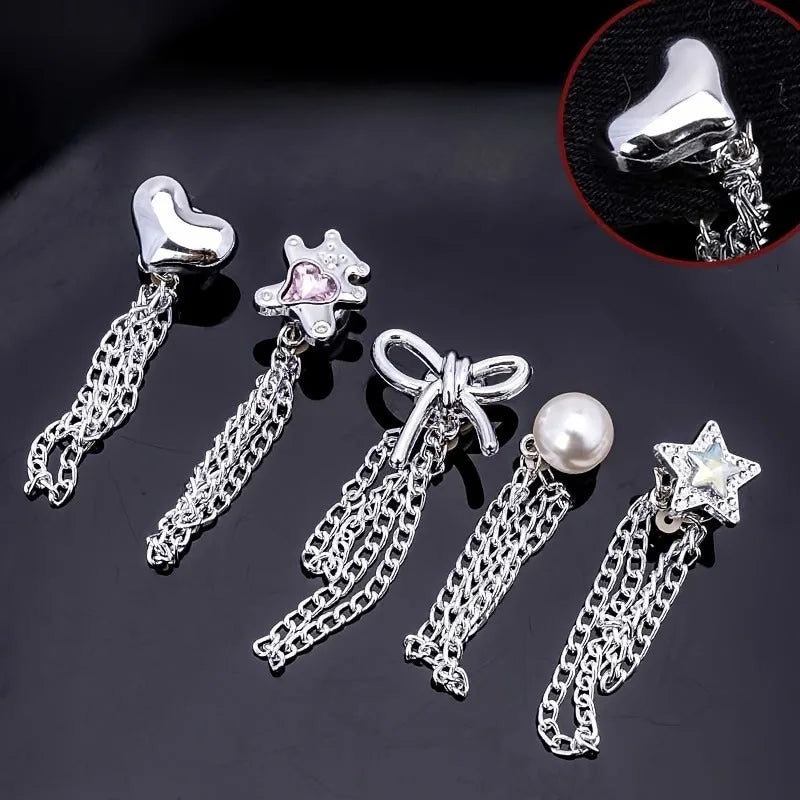 Magnetic Snap Cuff Lock | Adjustable Hem Shortener for Pants Hem Shortener Clip QXL 5pcs