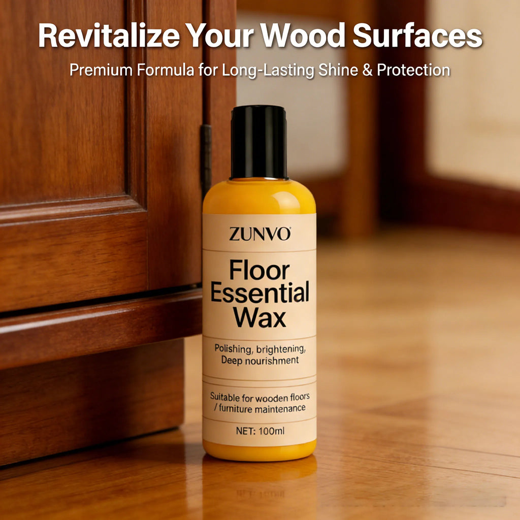 Floor Wax Polish & Brightener for Wood Floors & Furniture Floor Wax Polish QXL