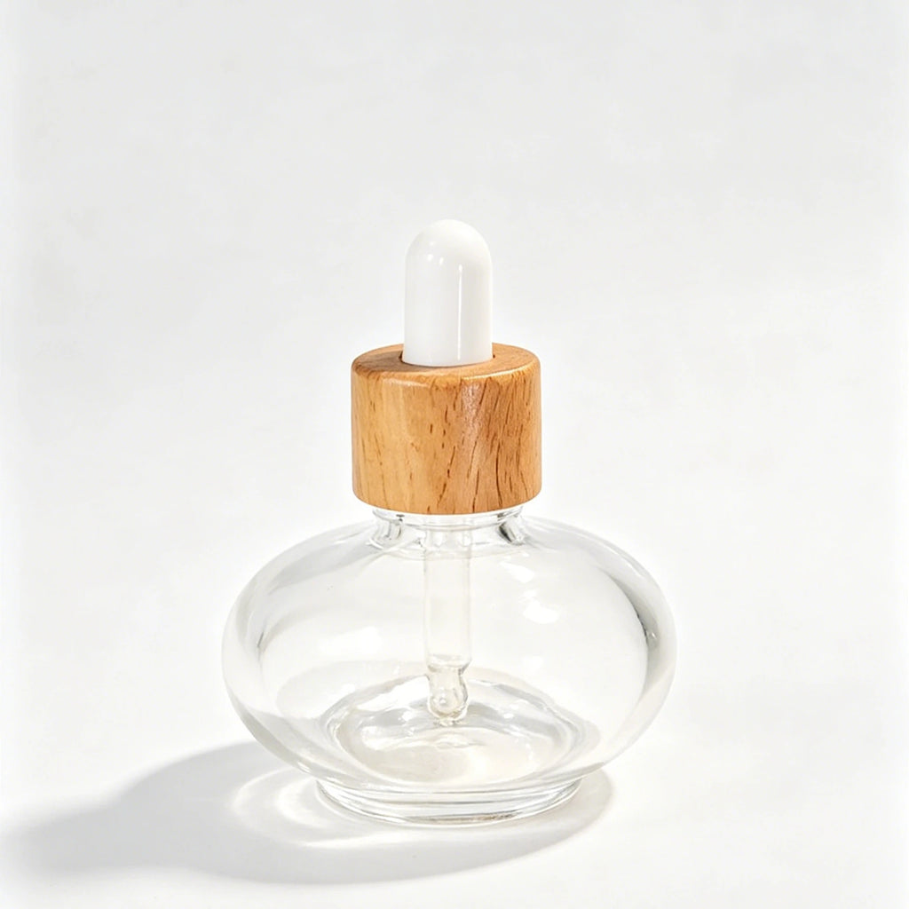 30ml Glass Dropper Bottle | Refillable Essential Oil Travel Vial Glass Dropper Bottle QXL