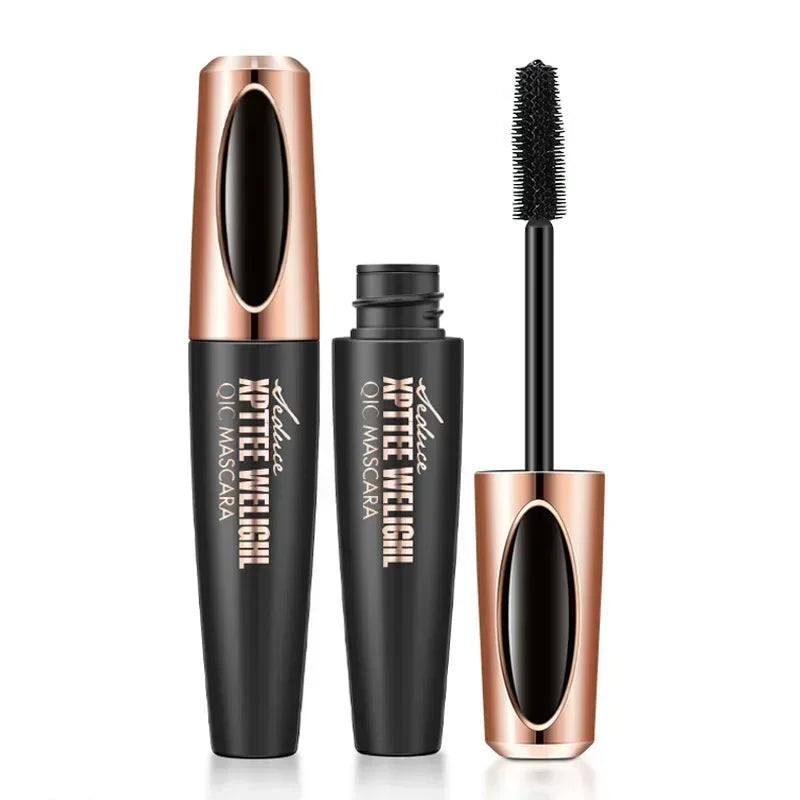 4D Waterproof Mascara & Eyeliner | Thick Long Curling Lashes Mascara & Eyeliner QXL