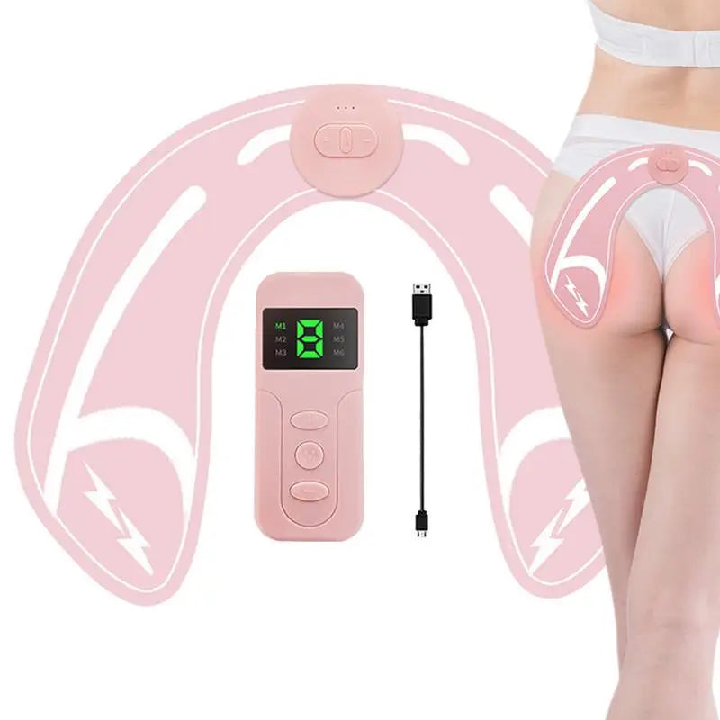 EMS Glute Trainer with Wireless Remote | 6 Modes, 10 Levels EMS Glute Trainer QXL