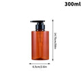 Empty Pump Dispenser Bottle 300ml 500ml – Soap, Lotion & Shampoo Pump Dispenser Bottle QXL 300ml Brown