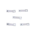 Metal Pendulum Springs for Vintage Wall Clocks – 5-Pack Clock Replacement Parts QXL Silver 5pcs