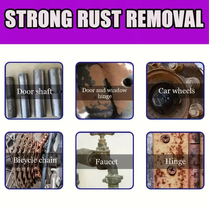 100ml Fast Rust Remover Spray | Car Wheels & Metal Surfaces Rust Remover Spray QXL