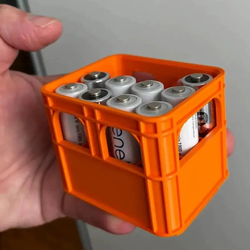Stackable Battery Storage Box | AA AAA 18650 Organizer Battery Storage Organizer QXL