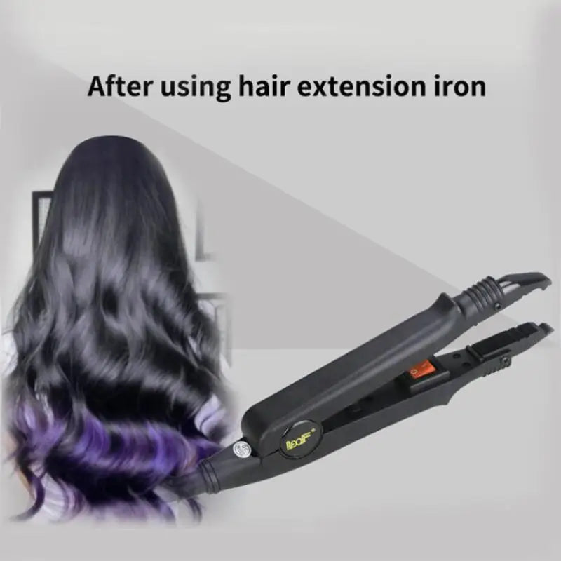 Shmacax Heat Fusion Hair Extension Iron | Adjustable Temp Hair Extension Iron QXL