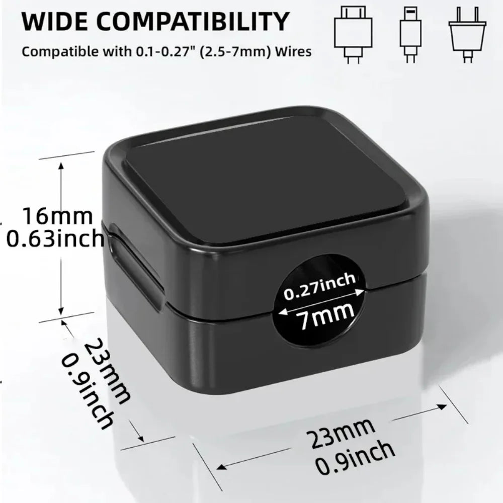Magnetic Cable Clips | Adhesive Cord Holder & Desk Organizer Cable Clip Organizer QXL