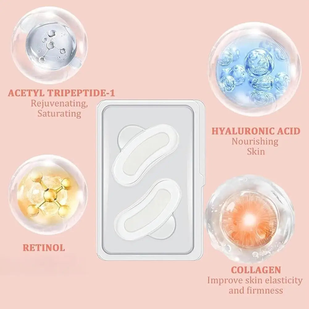 Microneedle Eye Mask & Acne Patch Combo | Hydrating Set Eye Mask & Acne Patch QXL