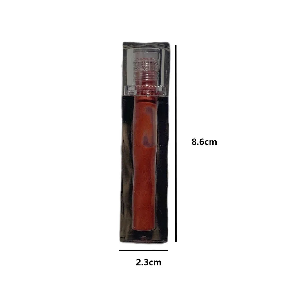 6-Color Lip Tint Gloss | Long-Lasting Non-Stick Lip Glaze Lip Tint Gloss QXL