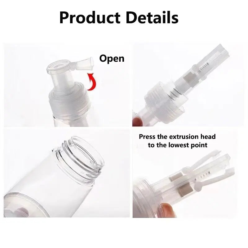 Powder Pump Spray Bottle | Loose Powder & Talc | 17ml/180ml Powder Spray Bottle QXL