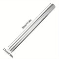 Hollow Stainless Steel Rolling Pin | Lightweight Baking Tool Baking Rolling Pin QXL Silver 12inch 1pc