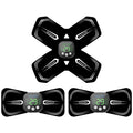 Portable EMS Abdominal Trainer | Home Muscle Toning Device EMS Muscle Trainer QXL A2-white-3pcs
