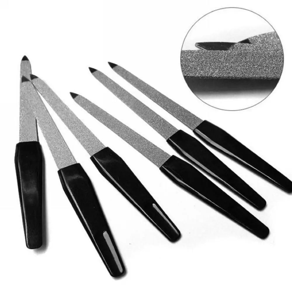 Double-Sided Stainless Steel Nail File | Manicure & Pedicure Nail File QXL