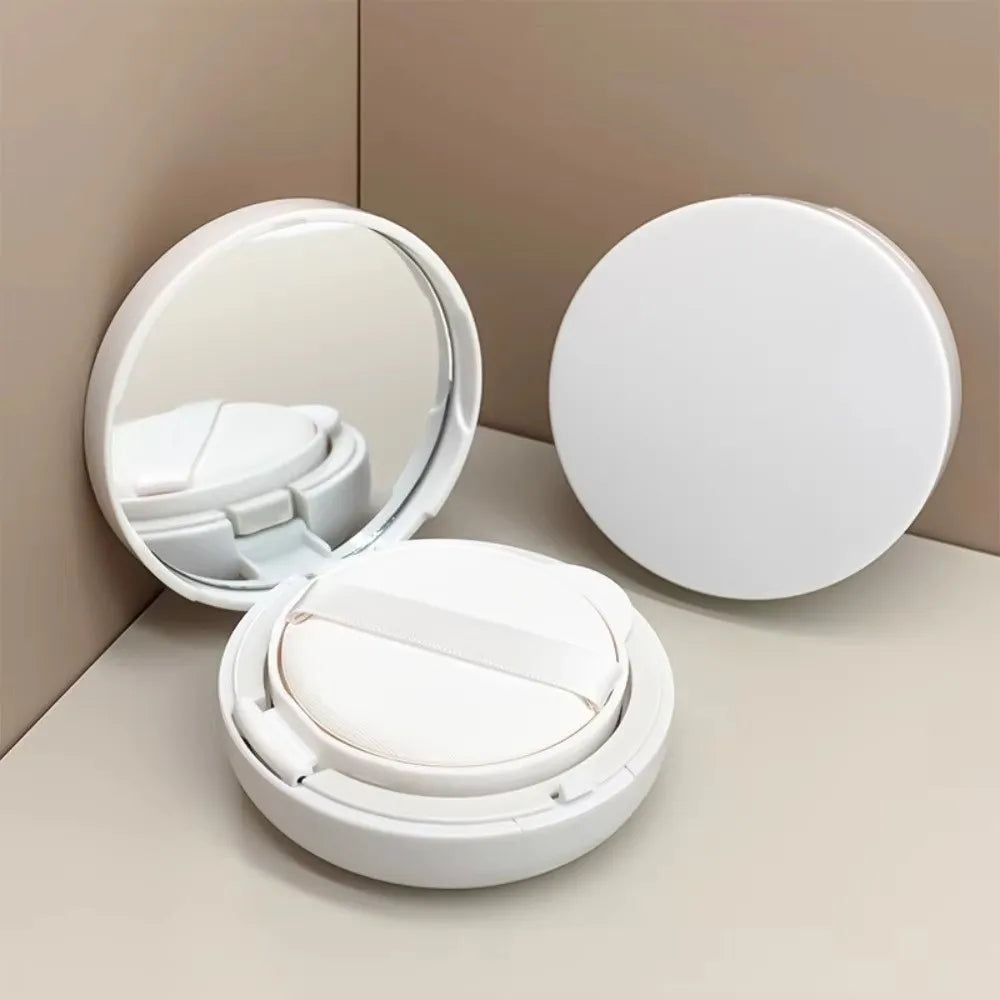 15g Empty Air Cushion Puff Box with Mirror | Foundation Case Makeup Compact Case QXL