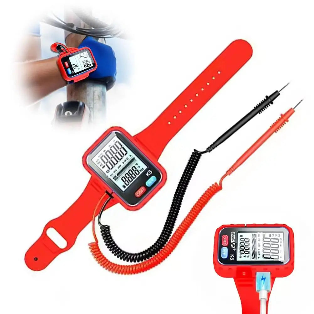 Auto-Range Digital Multimeter – NCV, Transistor & Cap Test Digital Multimeter QXL