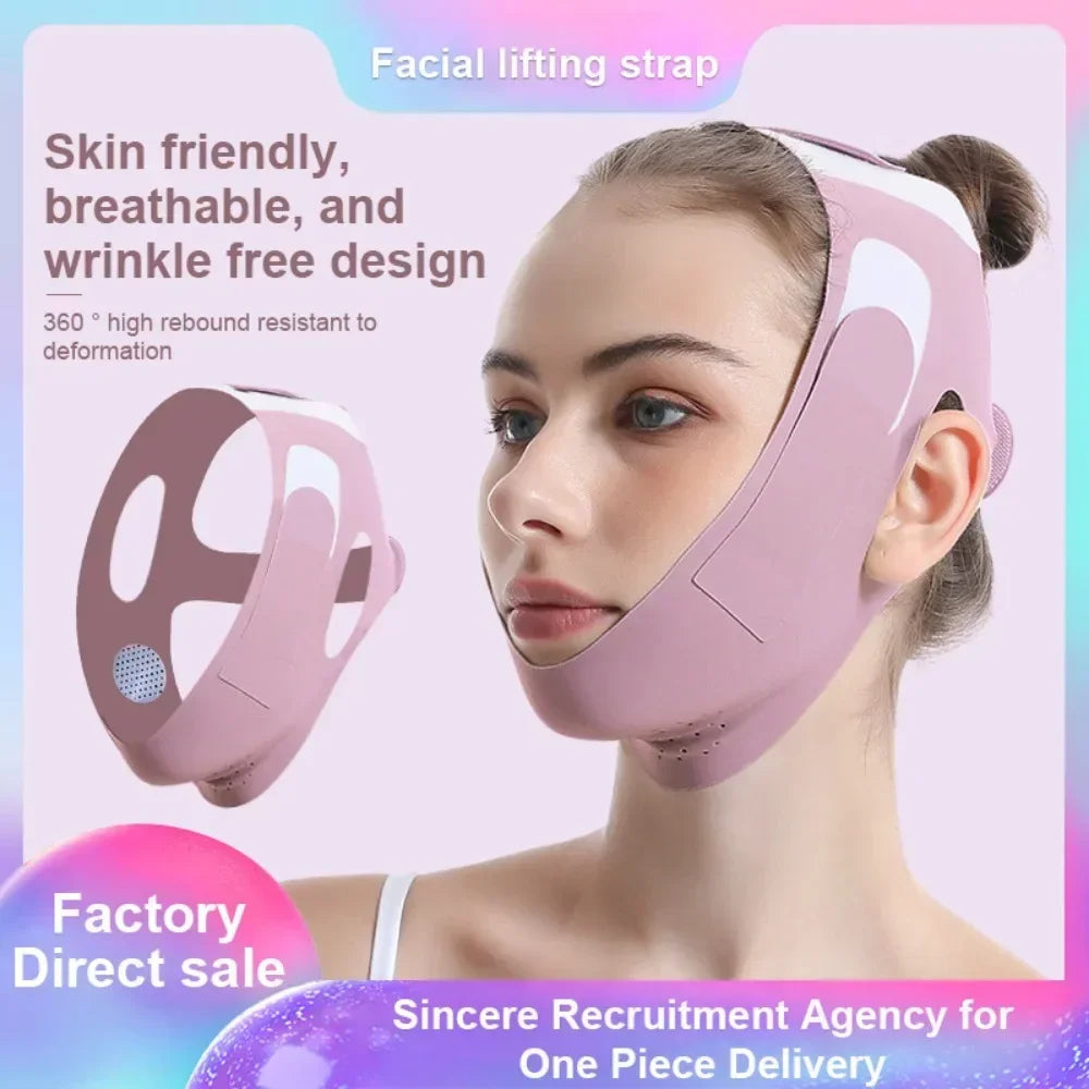 V-Line Face Slimming Bandage | Chin Lift & Contour Belt Face Slimming Bandage QXL