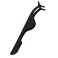 False Eyelash Applicator Tweezer & Auxiliary Curler Tool Eyelash Applicator Tool QXL M183 Black